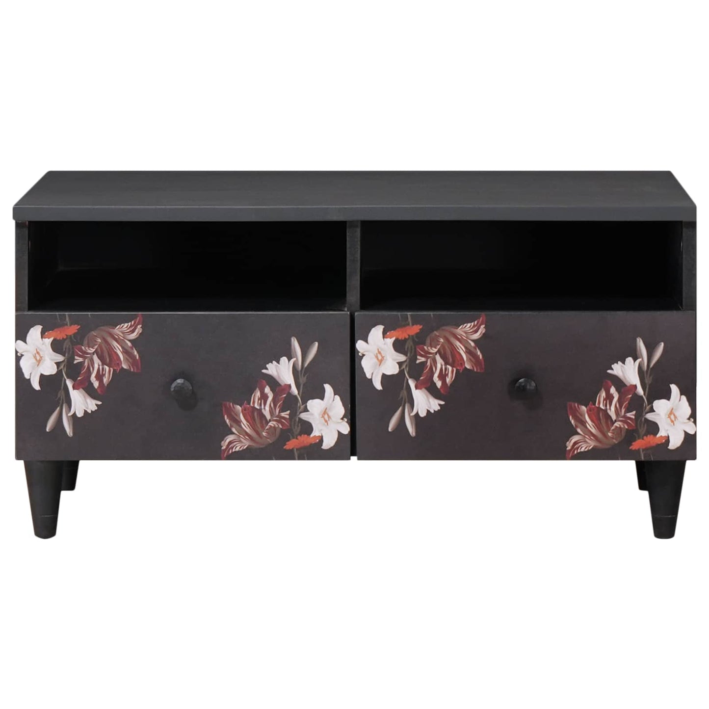 Tavolino da salotto con cassetto Multicolore 80 x 54 x 40 cm