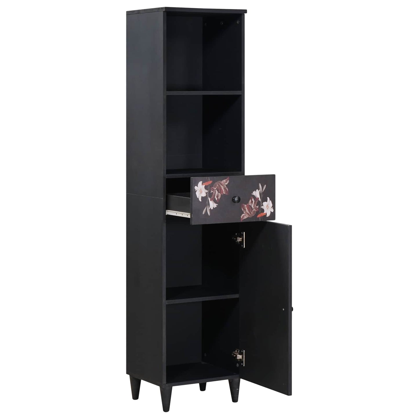 Mobile da Bagno con cassetto Multicolore 38 x 33,5 x 160 cm