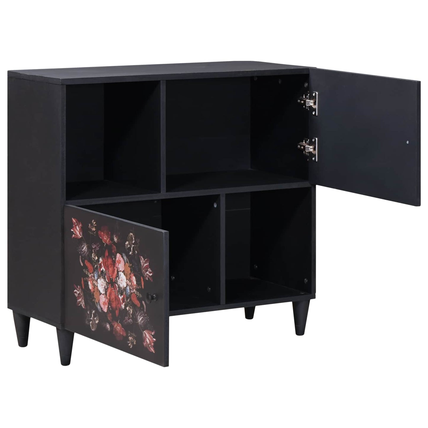 Armadi di Stoccaggio con porta Multicolore 80 x 33,5 x 75 cm