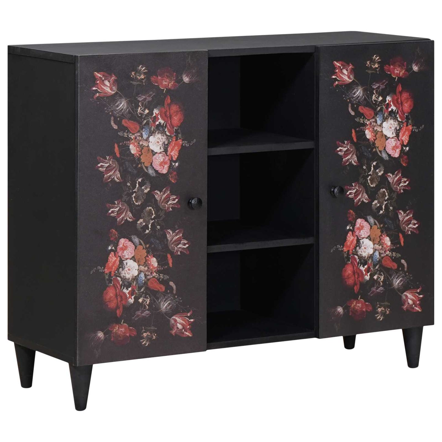 Armadi di Stoccaggio con porta Multicolore 90 x 33,5 x 75 cm