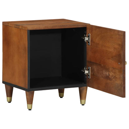 Comodino con porta Marrone miele 40 x 33 x 46 cm