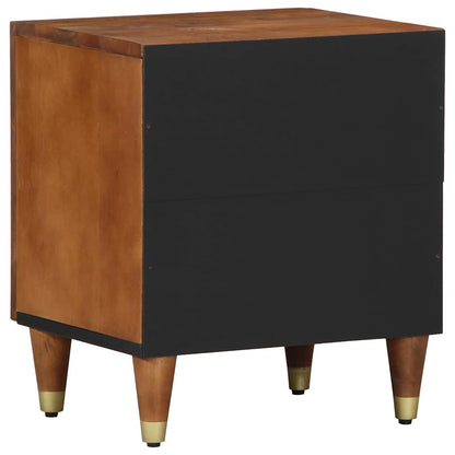 Comodino con porta Marrone miele 40 x 33 x 46 cm