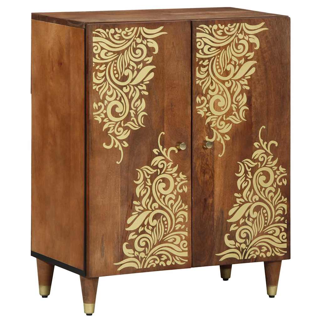 Credenza Marrone 60 x 33 x 75 cm Legno di mango massello