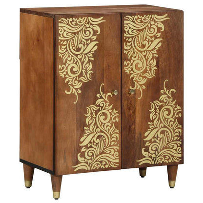 Credenza Marrone 60 x 33 x 75 cm Legno di mango massello