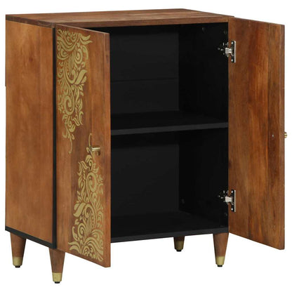 Credenza Marrone 60 x 33 x 75 cm Legno di mango massello