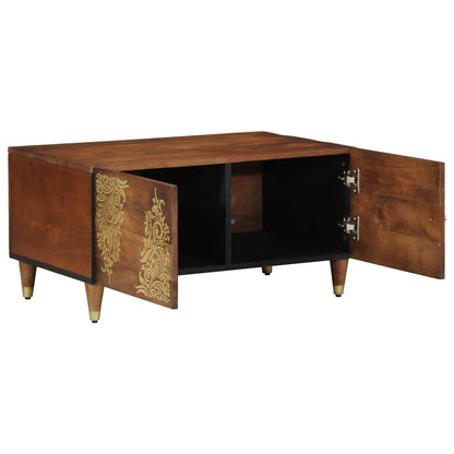 Tavolino da salotto Marrone miele 80 x 50 x 40 cm