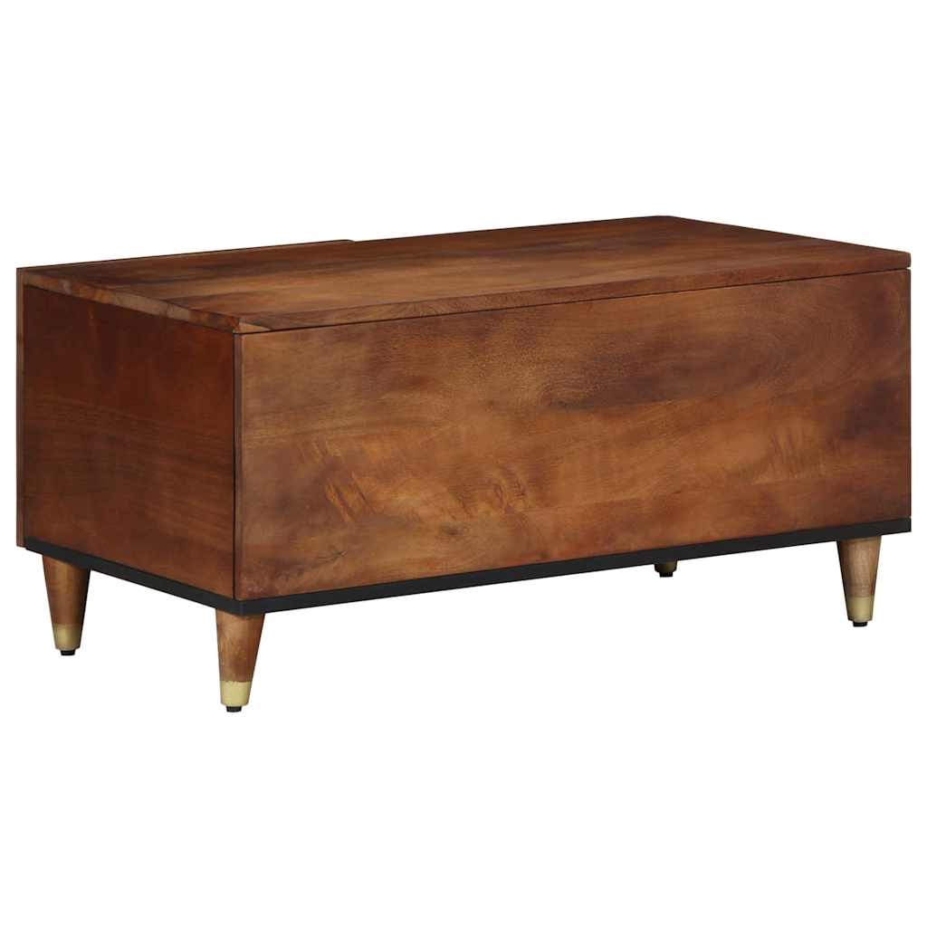 Tavolino da salotto Marrone miele 80 x 50 x 40 cm