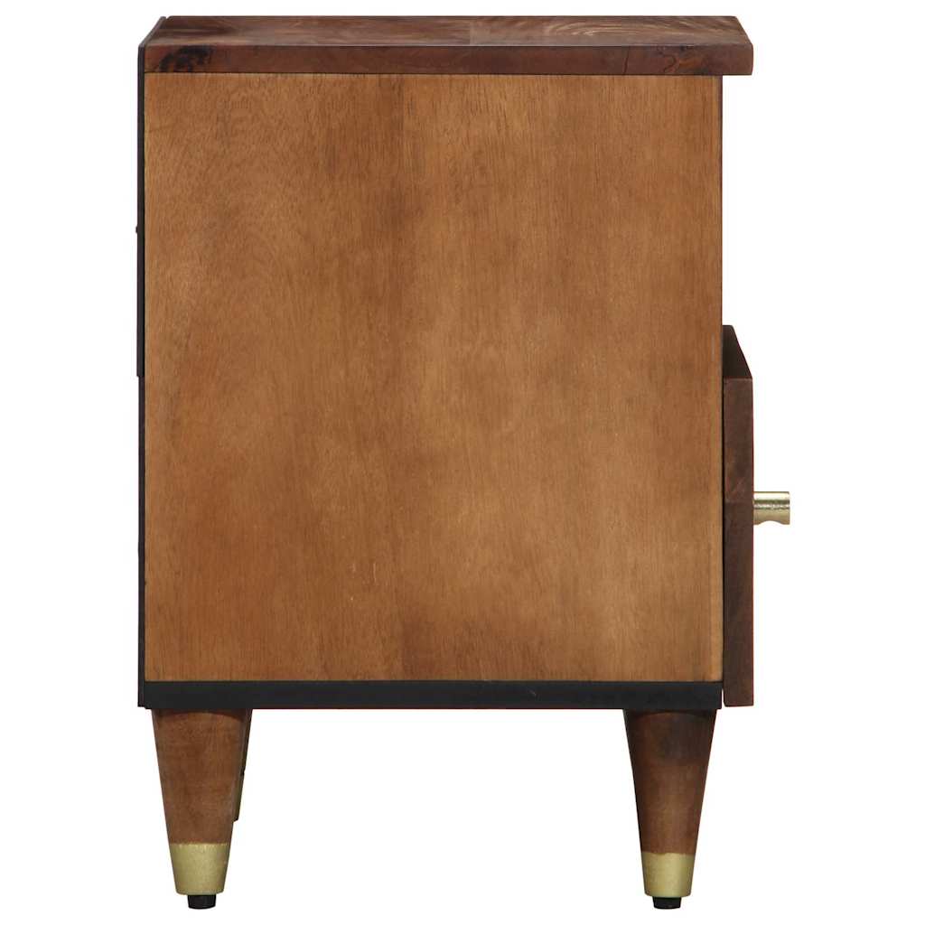 Armadio da Notte 2 pcs Marrone miele 40 x 33 x 46 cm