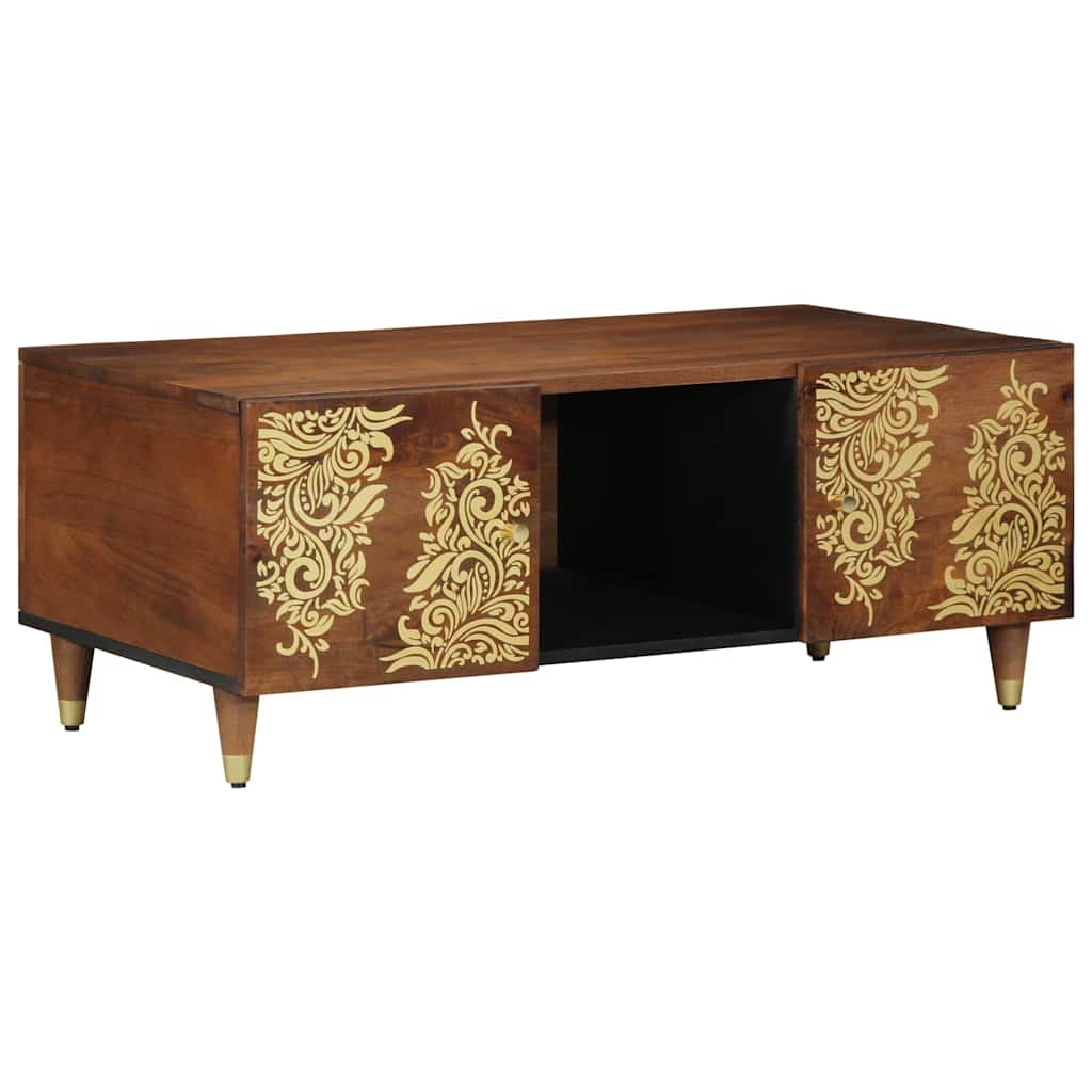 Tavolino da salotto Marrone miele 100 x 54 x 40 cm