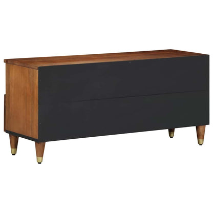 Mobile TV con cassetto Marrone miele 100 x 33 x 46 cm