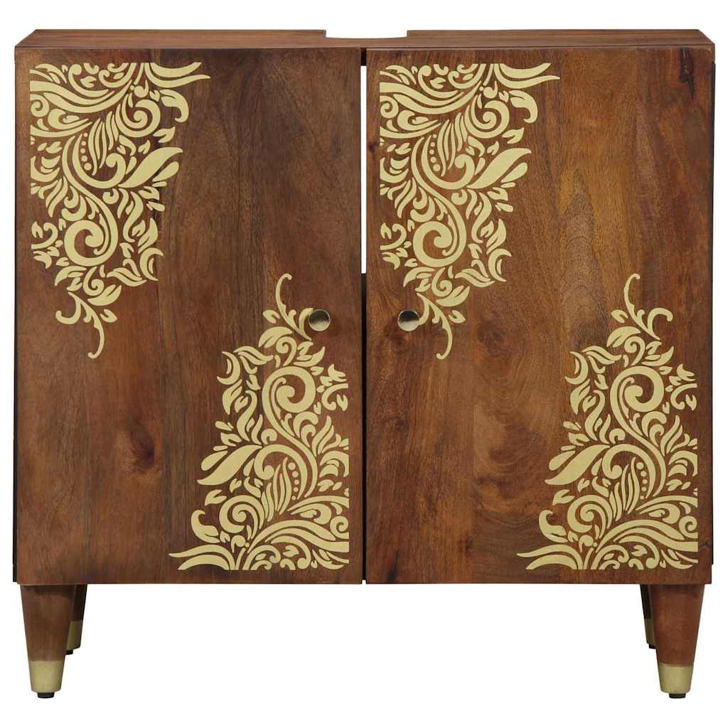 Armadio sottolavello con porta Marrone miele 62 x 33 x 58 cm