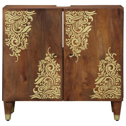 Armadio sottolavello con porta Marrone miele 62 x 33 x 58 cm