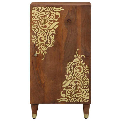 Credenza Marrone 40 x 33 x 75 cm Legno di mango massello