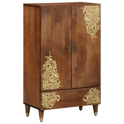 Credenza Marrone 60 x 33 x 100 cm Legno di mango massello