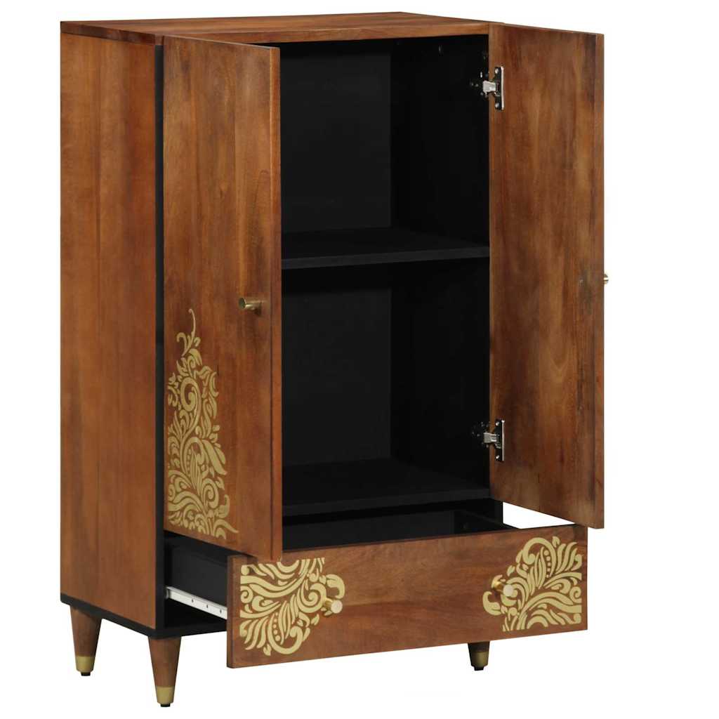 Credenza Marrone 60 x 33 x 100 cm Legno di mango massello