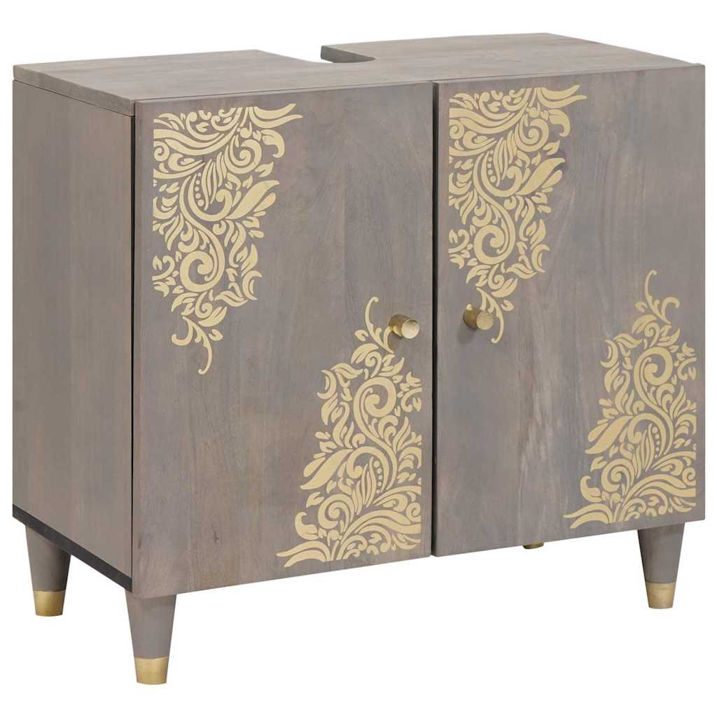 Armadio sottolavello con archiviazione Grigio 62 x 33 x 58 cm