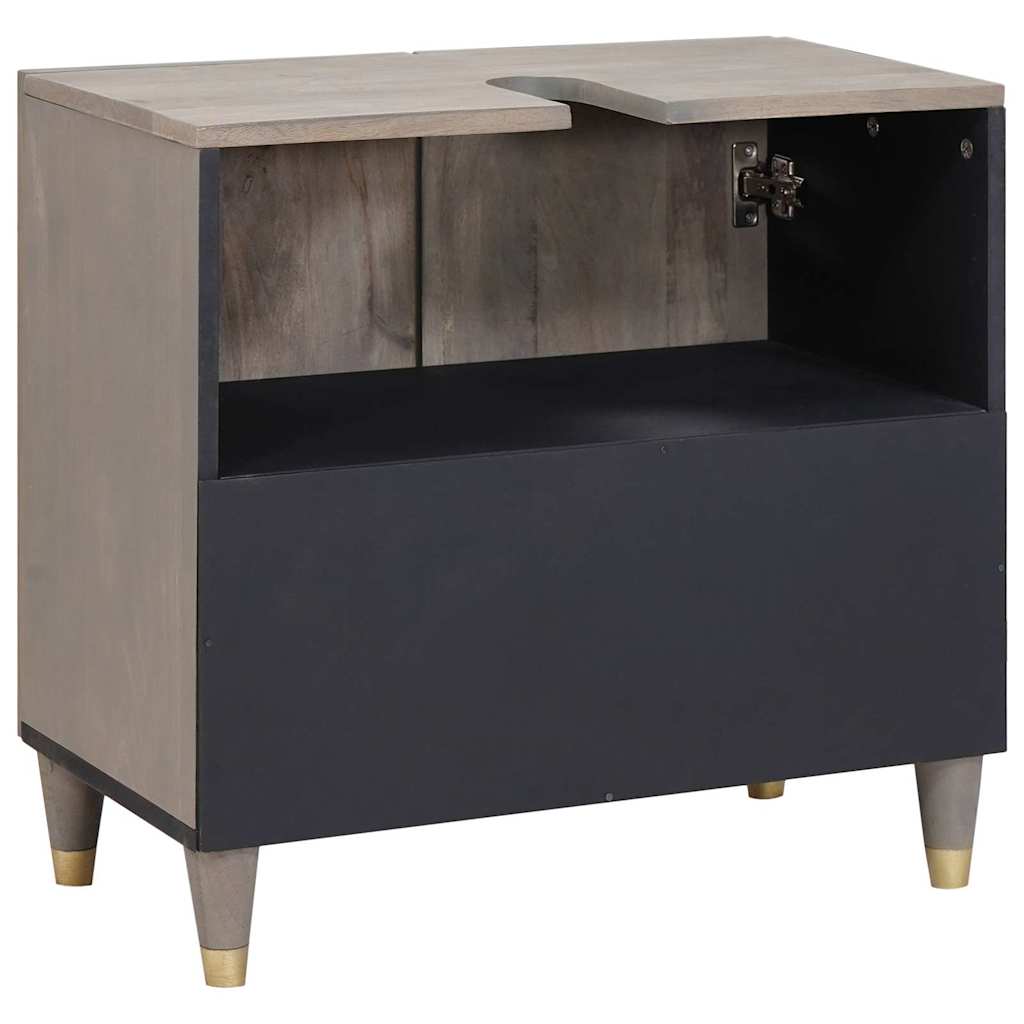 Armadio sottolavello con archiviazione Grigio 62 x 33 x 58 cm