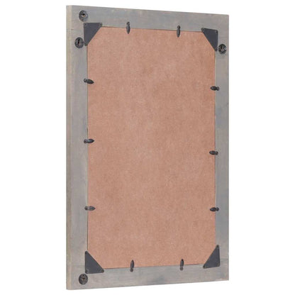 Specchio da bagno con specchio Grigio 70 x 50 x 2,5 cm