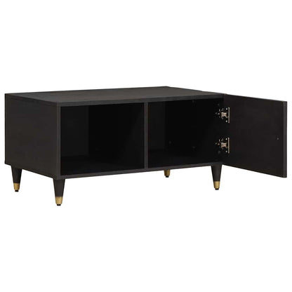 Tavolino da salotto Nero 80 x 50 x 40 cm