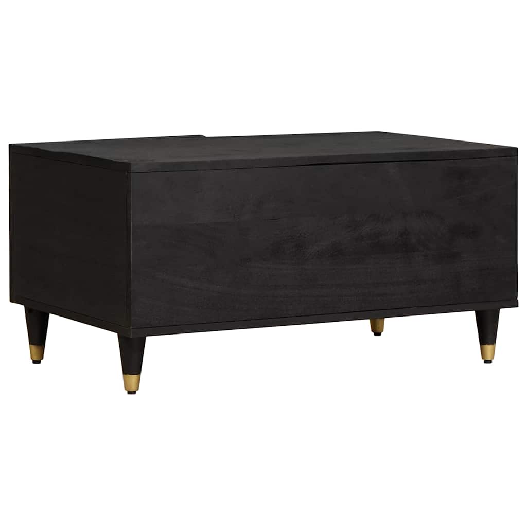 Tavolino da salotto Nero 80 x 50 x 40 cm
