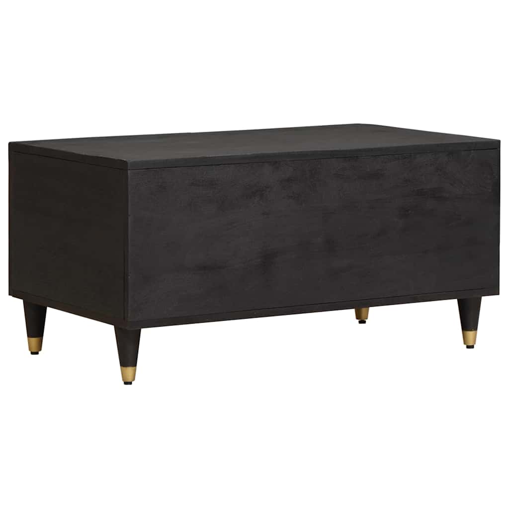 Tavolino da salotto Nero 80 x 50 x 40 cm