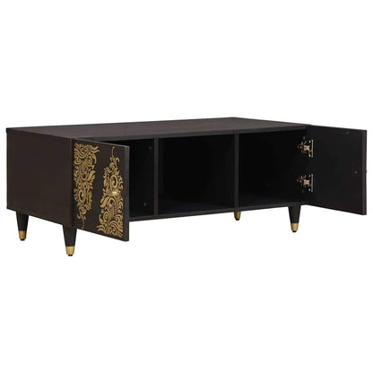 Tavolino da salotto Nero 100 x 54 x 40 cm