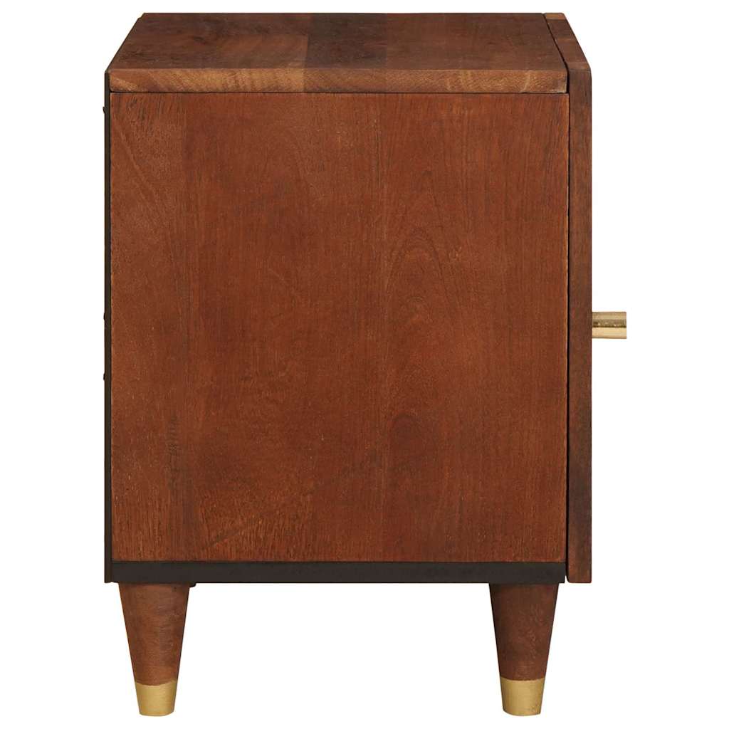 Armadio da Notte 2 pcs Marrone 40 x 33,5 x 46 cm