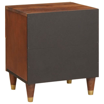 Armadio da Notte con cassetto Marrone 40 x 33,5 x 46 cm