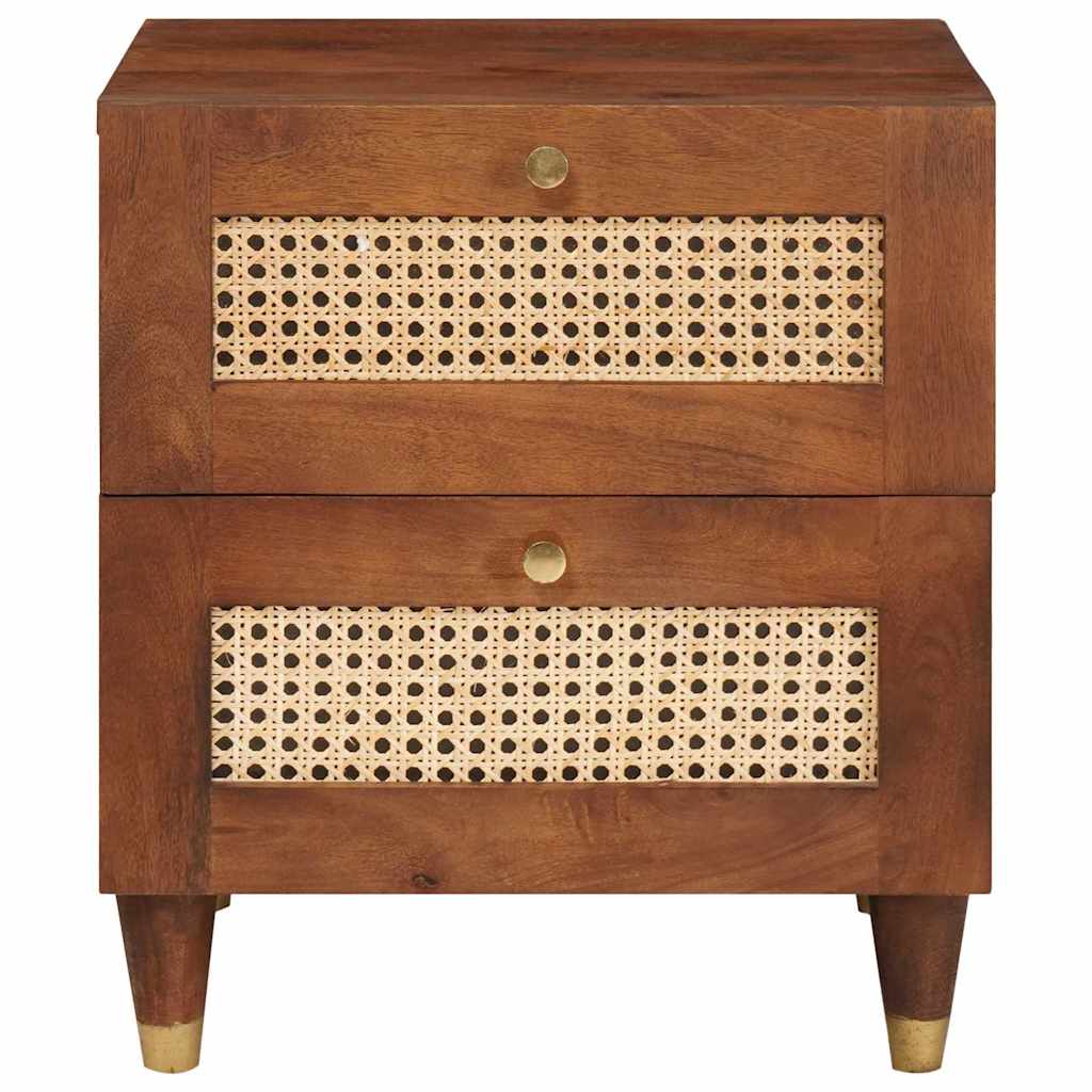 Armadio da Notte con cassetto Marrone 40 x 33,5 x 46 cm