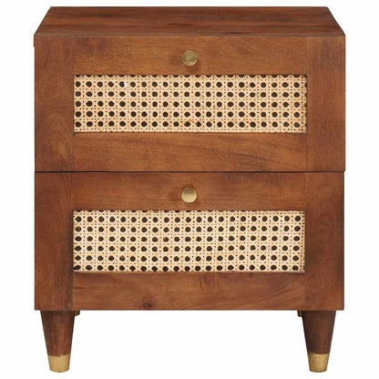 Armadio da Notte con cassetto Marrone 40 x 33,5 x 46 cm