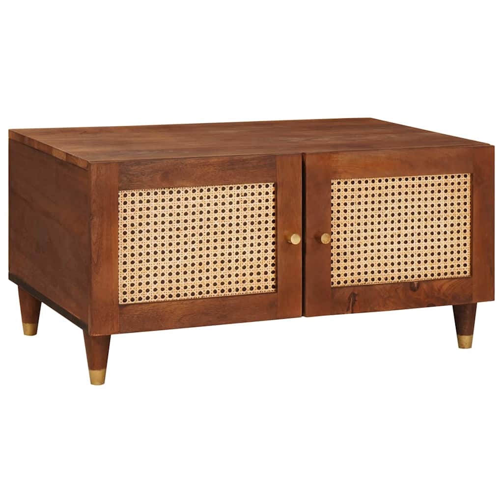 Tavolino da salotto 80 x 50 x 40 cm Legno di mango massello