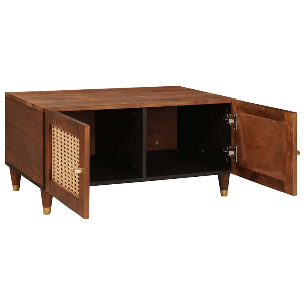 Tavolino da salotto 80 x 50 x 40 cm Legno di mango massello
