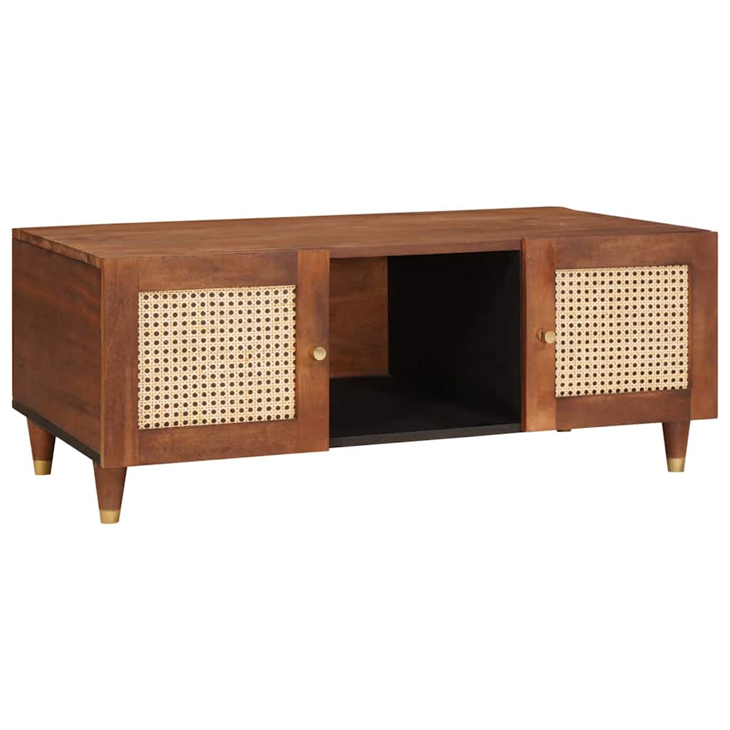Tavolino da salotto 100 x 54 x 40 cm Legno di mango massello