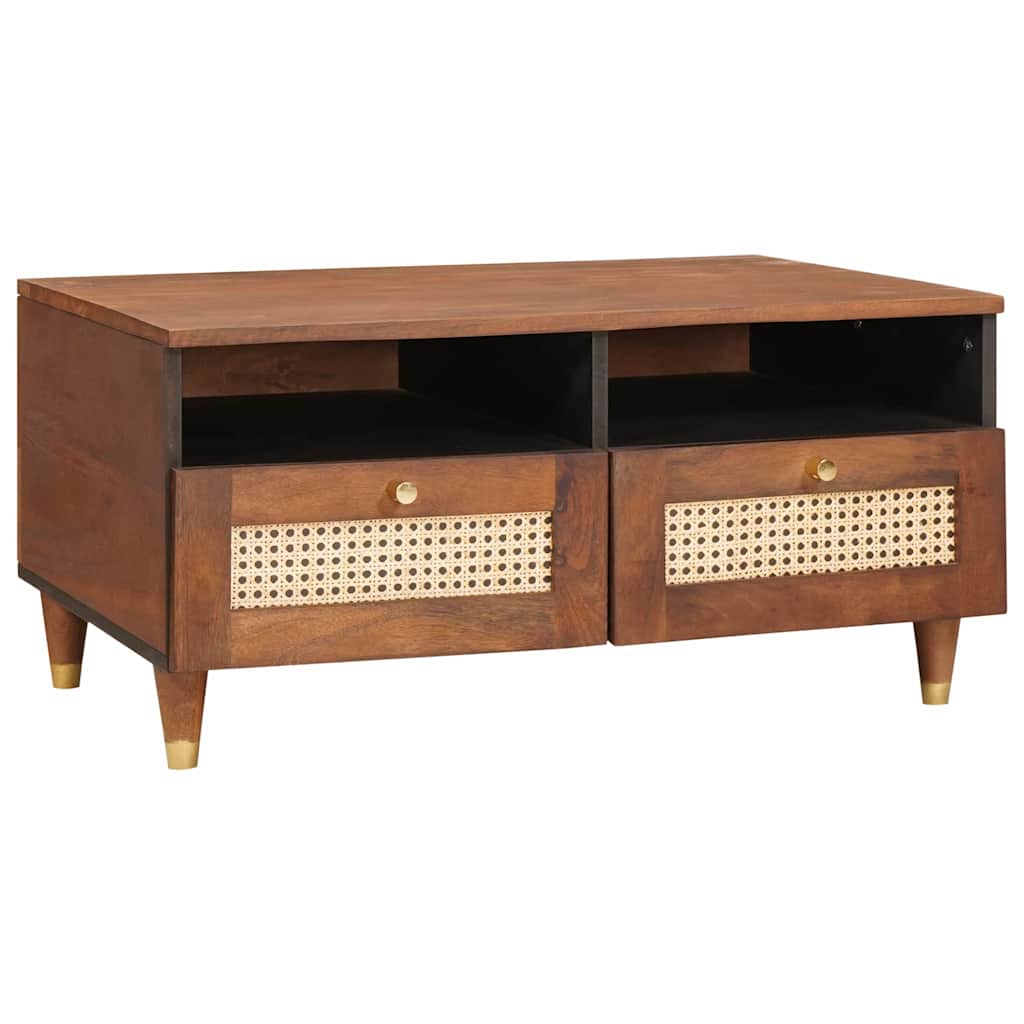 Tavolino da salotto 80 x 54 x 40 cm Legno di mango massello