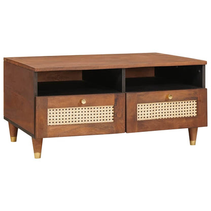 Tavolino da salotto 80 x 54 x 40 cm Legno di mango massello