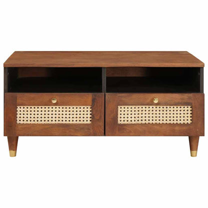 Tavolino da salotto 80 x 54 x 40 cm Legno di mango massello