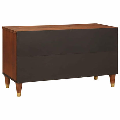 Mobile TV Marrone 80 x 31,5 x 46 cm Legno di mango massello