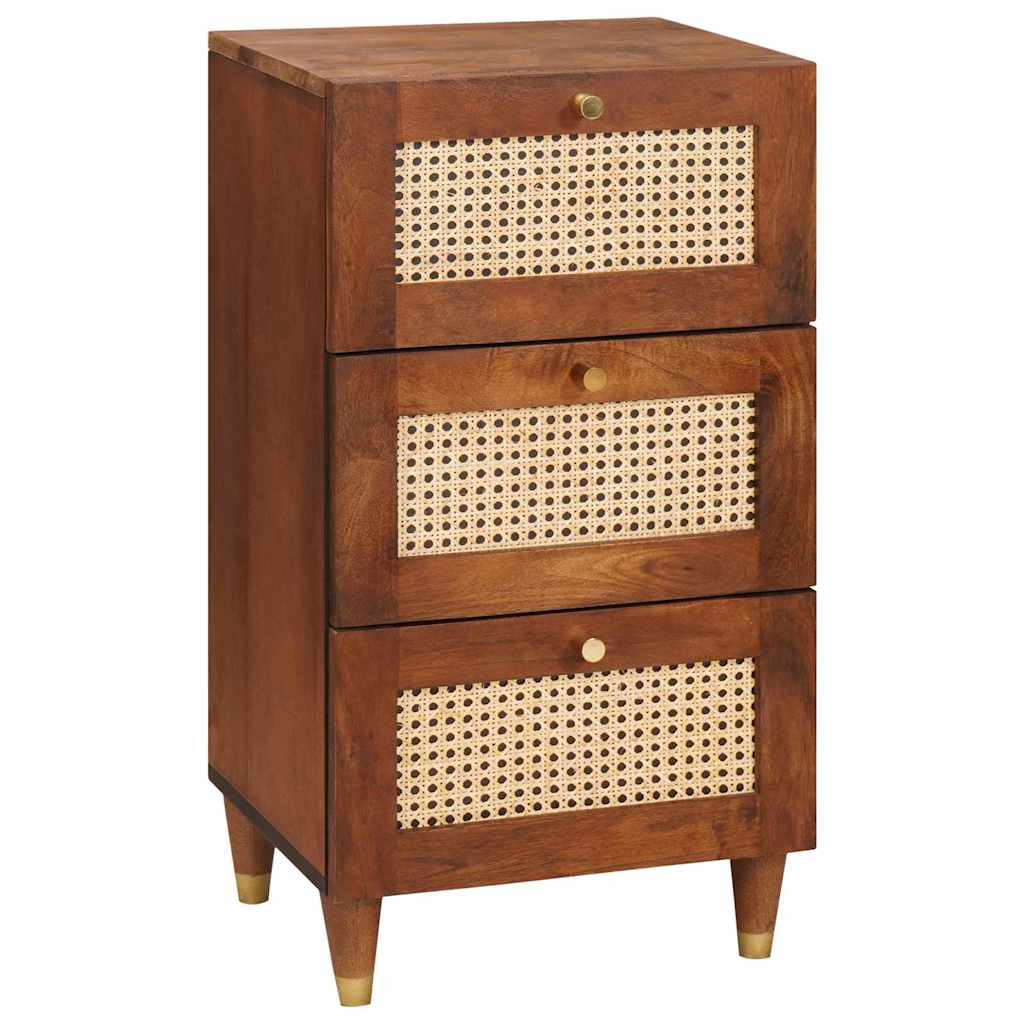 Credenza Marrone 40 x 33,5 x 75 cm Legno di mango massello