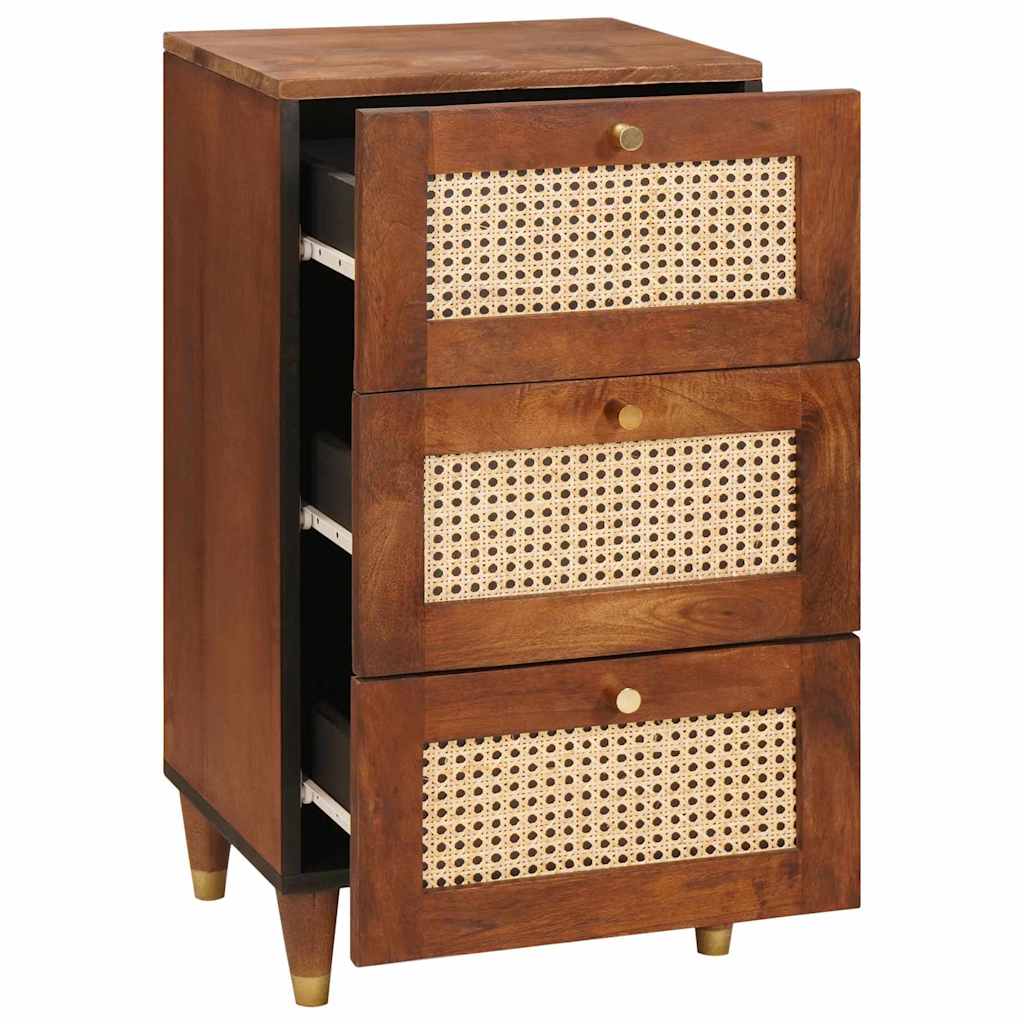 Credenza Marrone 40 x 33,5 x 75 cm Legno di mango massello