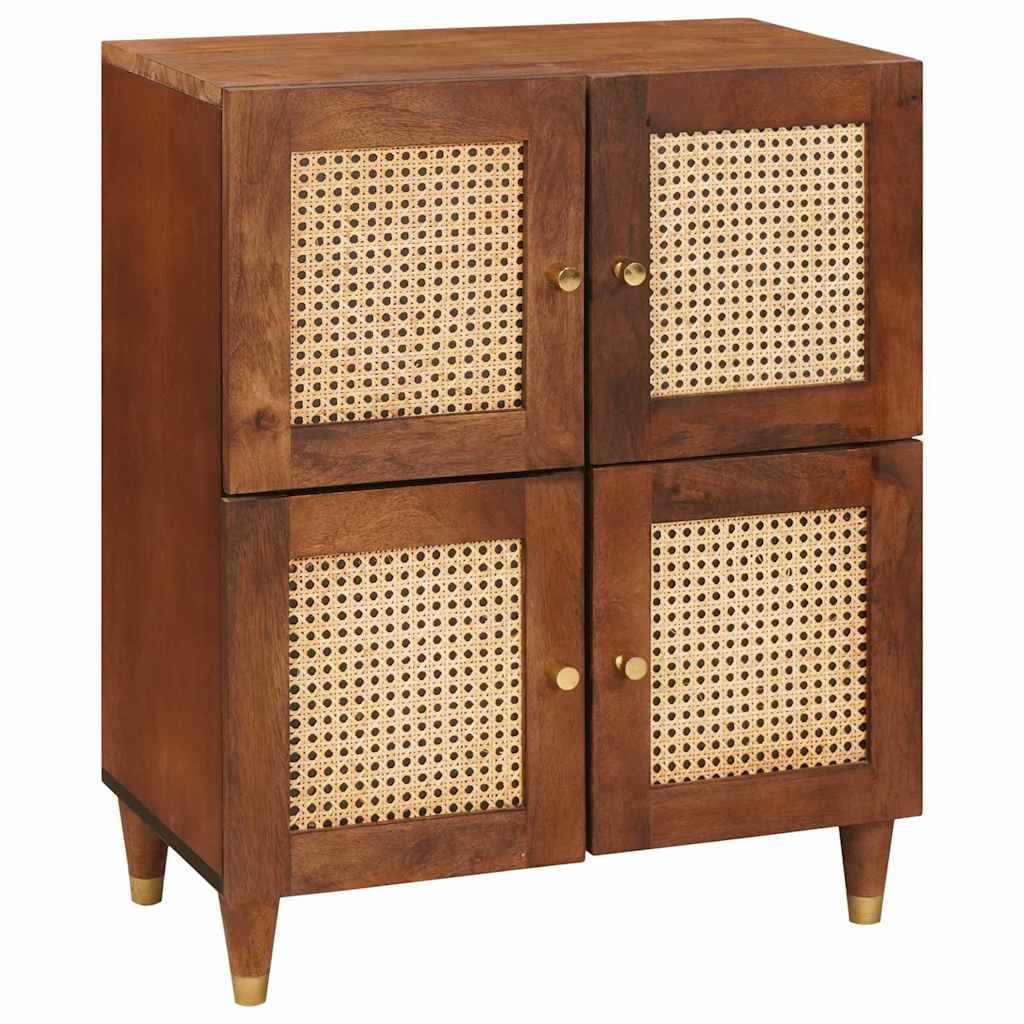 Credenza Marrone 60 x 33,5 x 75 cm Legno di mango massello