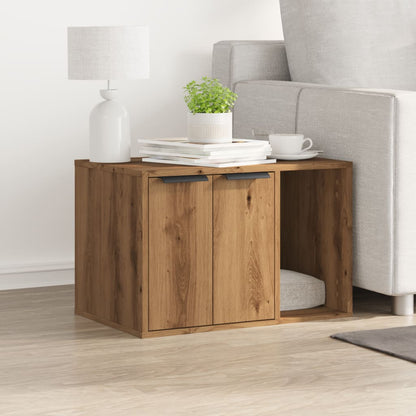 Recinto Lettiera Rovere Artigianale 60x40x40 cm in Truciolato