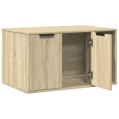 Recinto Lettiera Gatti Rovere Sonoma 80x50x45 cm in Truciolato