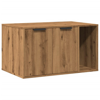 Recinto Lettiera Rovere Artigianale 80x50x45 cm in Truciolato