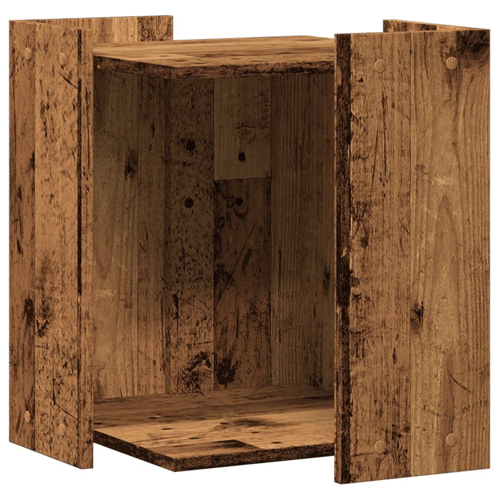 Recinto Lettiera Gatti Grigio Sonoma 60x40x40 cm in Truciolato