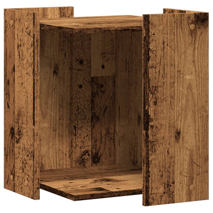 Recinto Lettiera Gatti Grigio Sonoma 60x40x40 cm in Truciolato