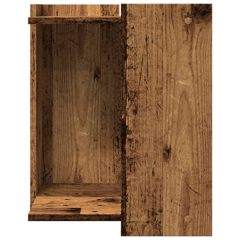 Recinto Lettiera Gatti Grigio Sonoma 60x40x40 cm in Truciolato