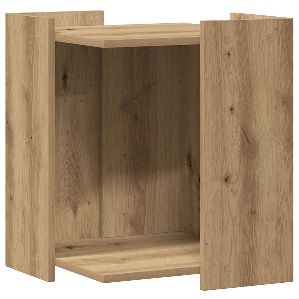 Recinto Lettiera Rovere Artigianale 42x42x51 cm in Truciolato