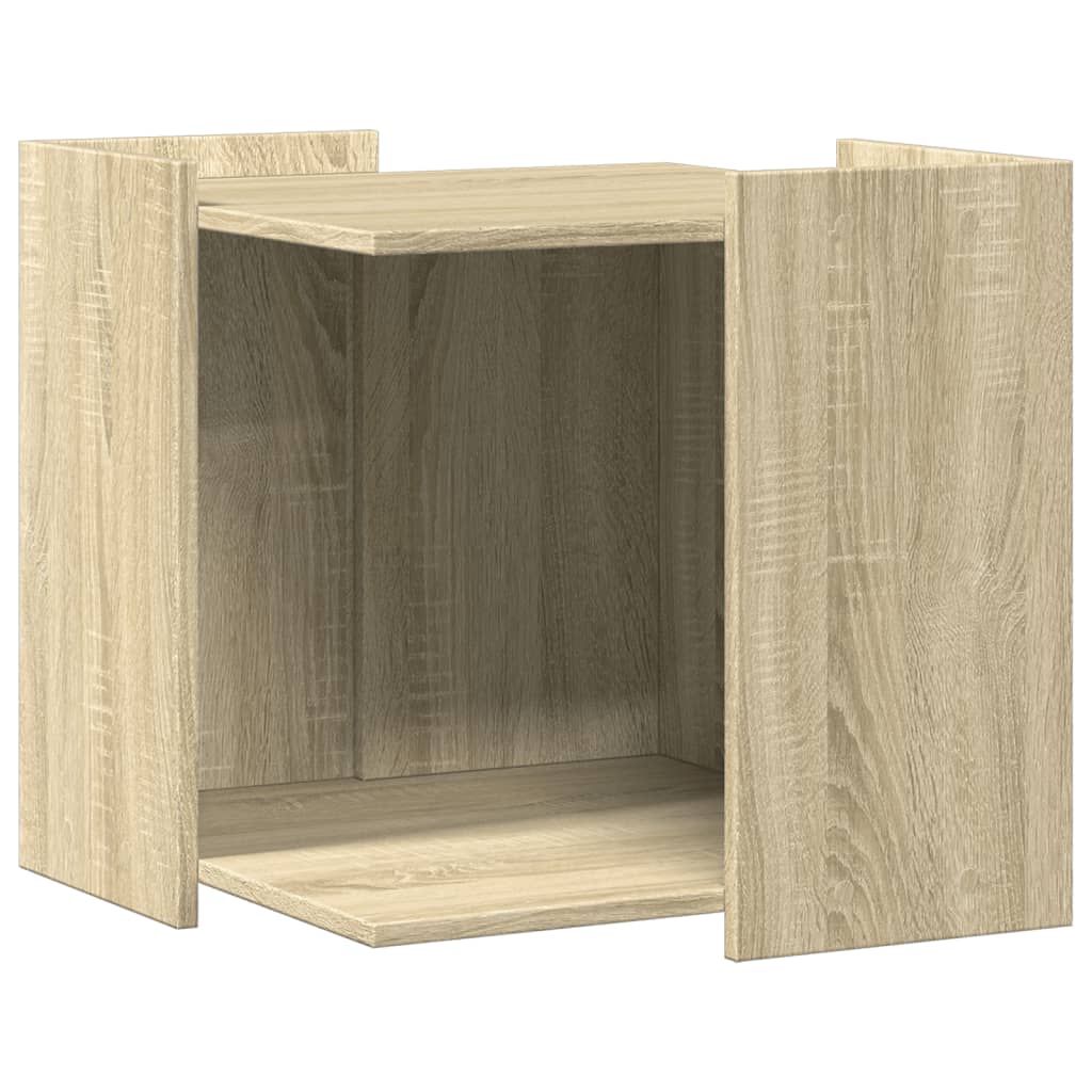 Recinto Lettiera Gatti Rovere Sonoma 53x53x51 cm in Truciolato