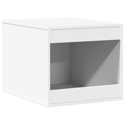 Recinto Lettiera Gatti Bianco 47x59x42 cm in Truciolato