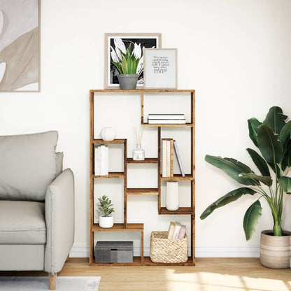Libreria Legno Antico 72x20x120 cm in Truciolato